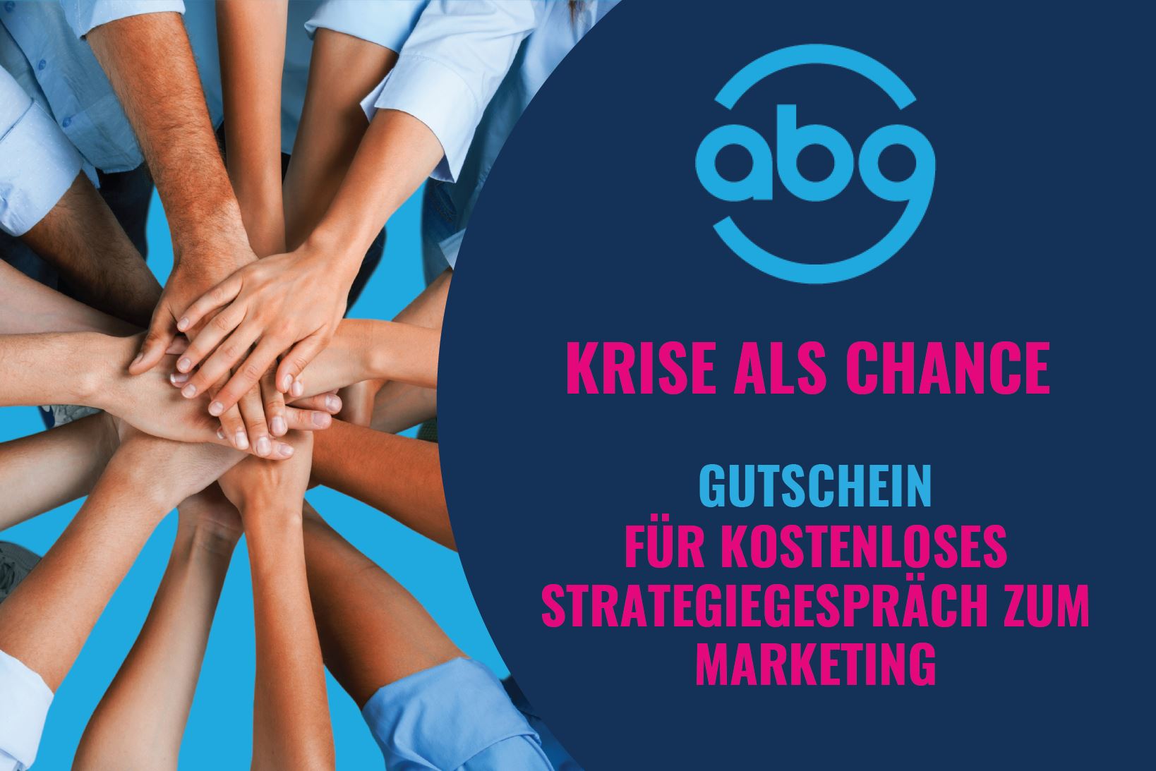 Krise als Chance Gutschein für eine Neuasurichtung der Marketing Strategie